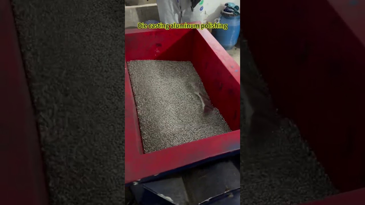 Die-cast aluminum polishing 