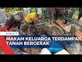 Imbas Tanah Bergerak, Makam Keluarga di Purwakarta Dipindahkan