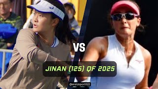 Jinan (125) 2025 QF: Priska Madelyn Nugroho [Q] vs. Arina Rodionova Condensed Match