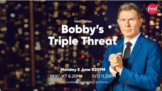 promo Food Network Asia  Bobbys Triple Threat