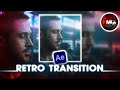Smooth Retro Transition Tutorial Step by Step | After Effects 2020