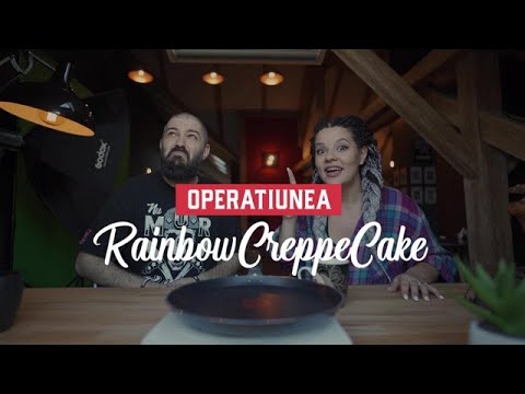 Les Aventures Culinaires de Ninja Ramo - Rainbow Crepe Cake