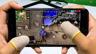 IPhone 7 Plus Free Fire Handcam | Solo Vs Squad Gameplay 🔥