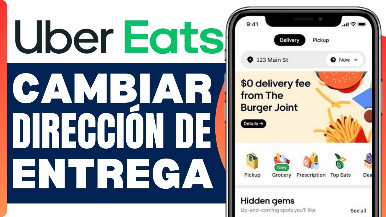 Como Cambiar La Dirección De Entrega En Uber Eats ( En 2026 ) - YouTube
