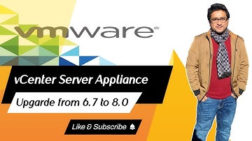 vCenter server appliance upgrade step by step
