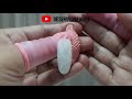 Cara Gampang Membuat White Marble Glass Stone - Bisa untuk Wedding Nails