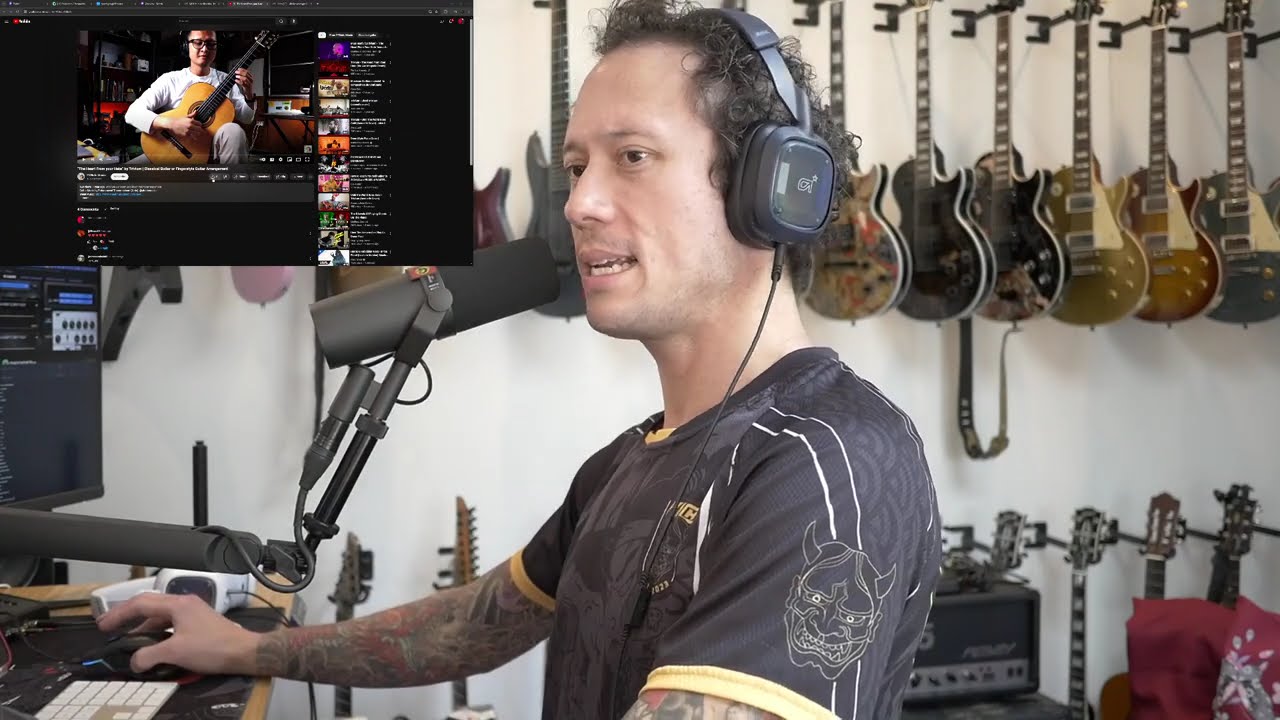 Реакция металлиста: кавер на классическую гитару «The Heart From Your Hate» от @Ptnotemusic