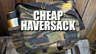 Turn a Budget Canvas Haversack into Durable Outdoor Gear | DIY Modifications
