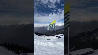 Magnificent view from peer Chinasi top | islamic motivation #shorts