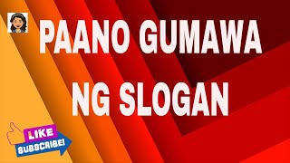 PAANO GUMAWA NG SLOGAN │REDVENTURE