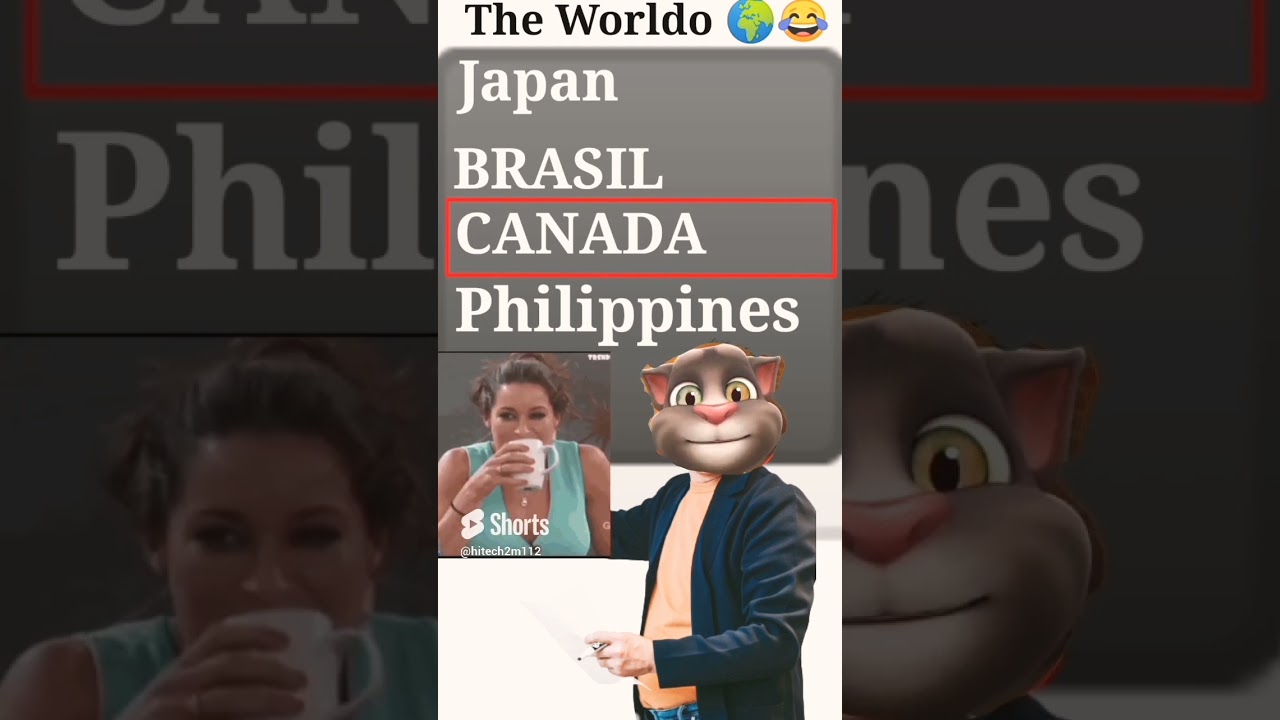Japan Canada Philippines funny spelling 🇯🇵🗾🇨🇦 🇵🇭 