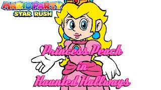 Mario Party Star Rush - Princess Peach in Haunted Hallways