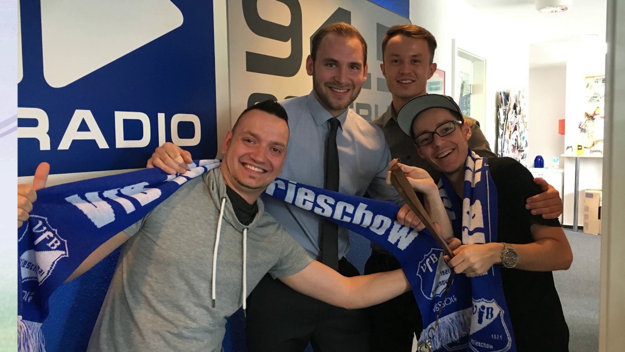 Interview bei Radio Cottbus mit Fabian Lieschka und Philipp Knapczyk VfB 1921 Krieschow