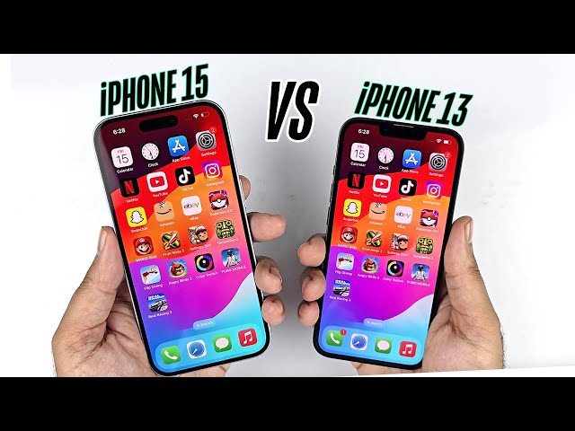iOS 18.2 iPhone 15 vs iPhone 13 - Speed Test! - YouTube