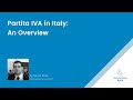 What is the Partita Iva? Find out what it is and how to obtain it