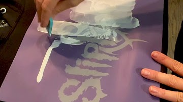 Screen Stenciling With Unicorn SPiT