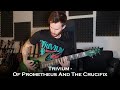 Trivium - Of Prometheus And The Crucifix (Guitar Cover + All Solos / One Take)