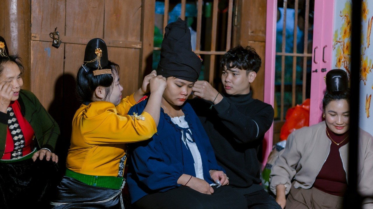 PHONG TỤC TẲNG CẨU NGƯỜI THÁI | LỄ VU QUY THU HIỀN - MINH ĐỨC BẢN TRUNG THÀNH XÃ TÀ HỘC MAI SƠN