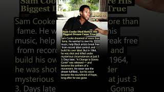 He Died Before It Came True…  #singer #samcooke #80s #70s #nostalgia