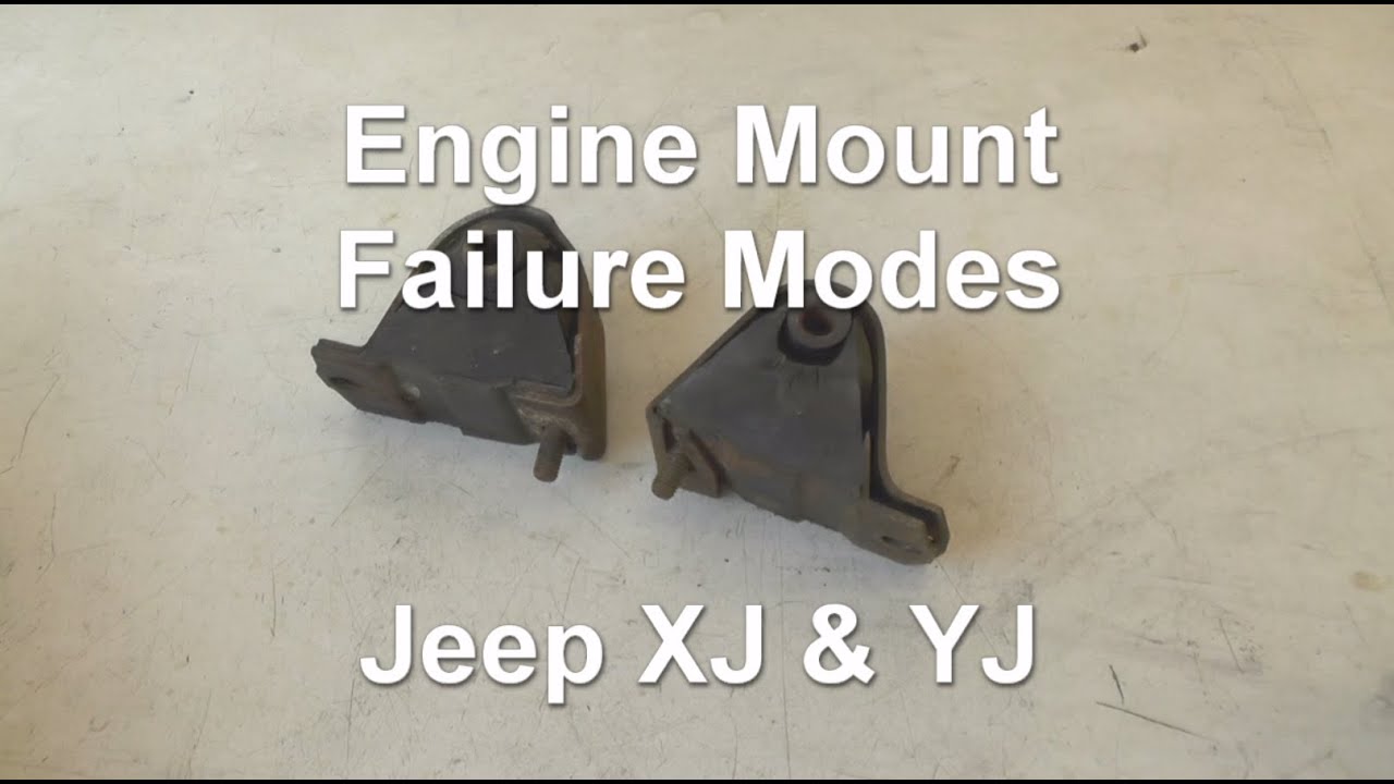 Jeep Engine Mount Failure Modes YouTube