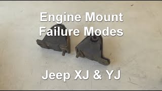 Jeep Engine Mount Failure Modes