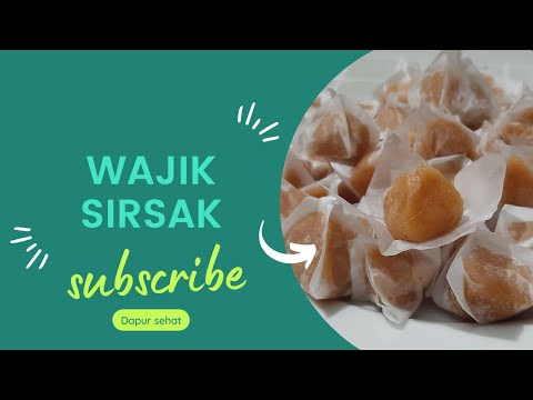 Resep Wajik Sirsak