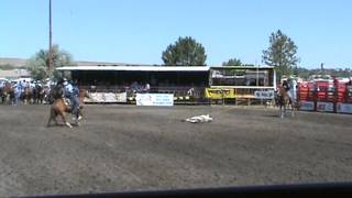 ROSS WAGNER & KYLE DESAVEUR GREAT FALLS, MT PRCA RODEO 2012