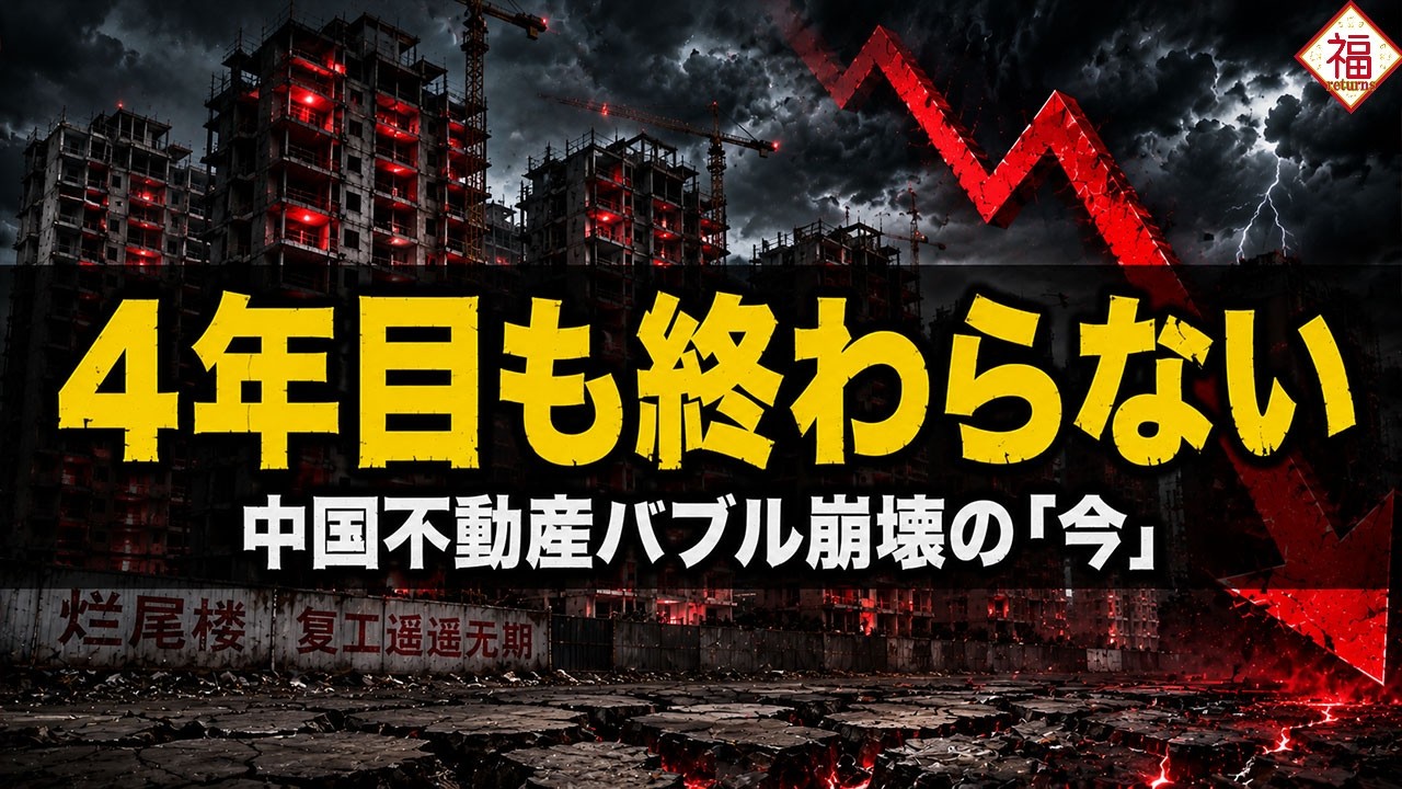中国不動産バブル崩壊、4年目もまだ終わらない──「底打ち」と言われ続けた現実