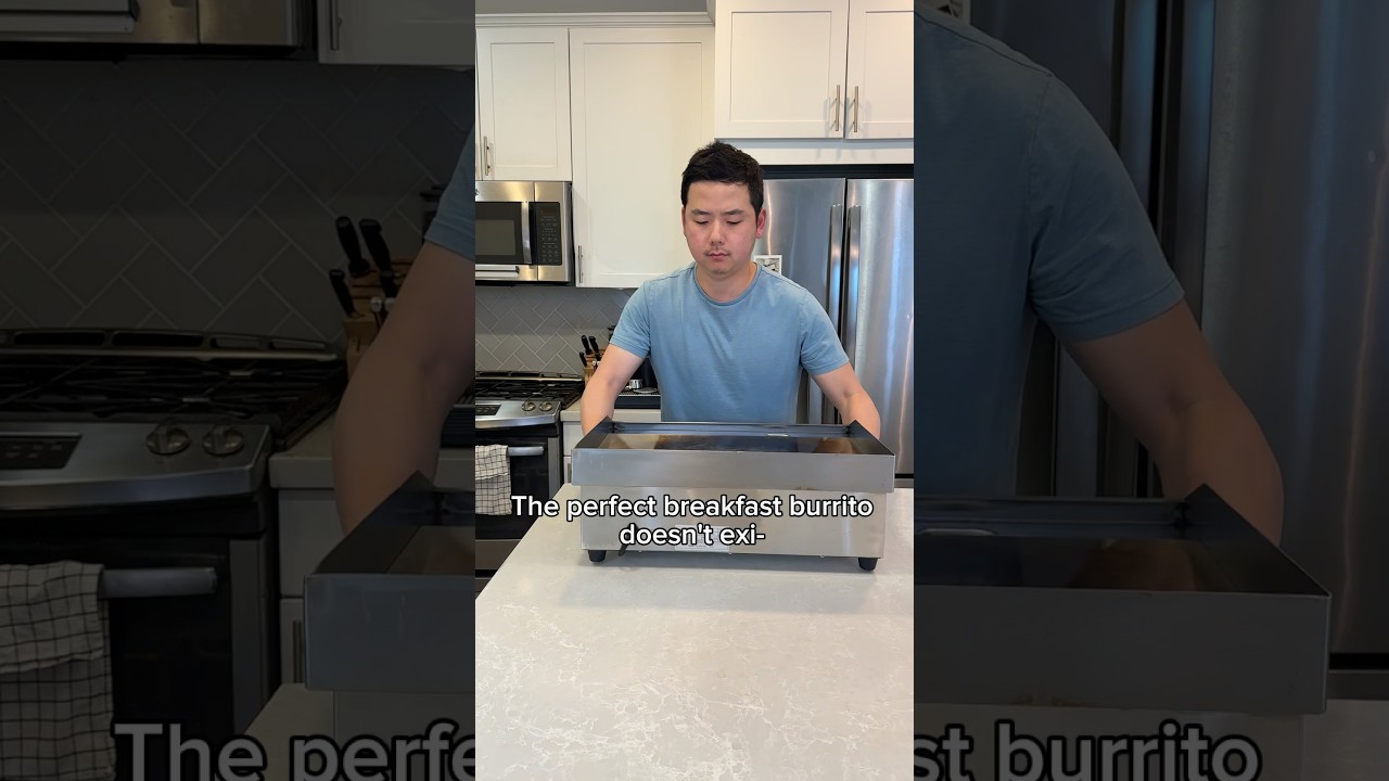 Chilaquiles breakfast burrito