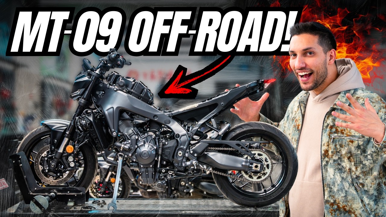 DÜNYADA İLK! MT-09 OFF-ROAD Projesi Başlıyor | Modifiye Sanatı #1