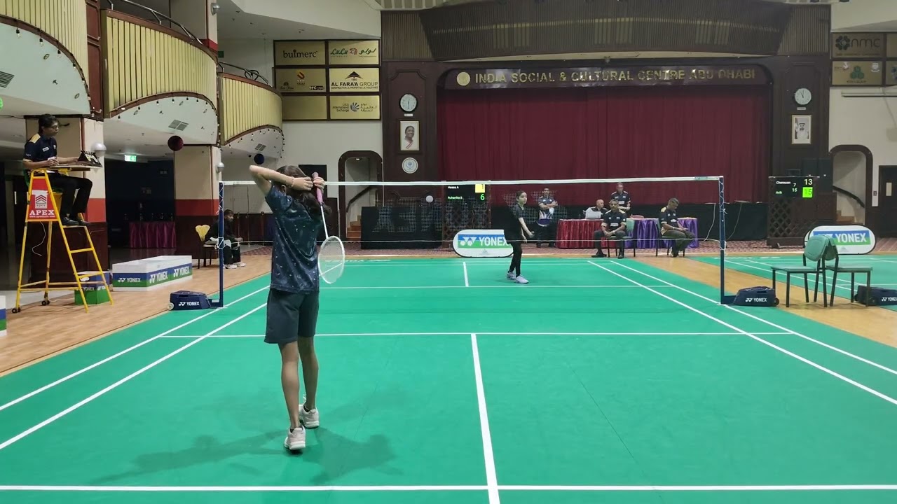 ISC Abu Dhabi UAE ranking tournament 2026  U13 singles set 2