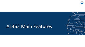 AL462 Webinar in Chinese - AL462 Description