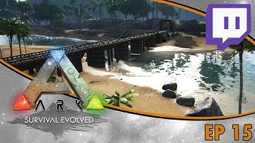 ARK: Survival | S2 Ep15 | 12hrs Livestream Bridge Build, Taming & More!!