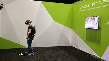 Saccadic Walking Live Demo @ GTC 2018