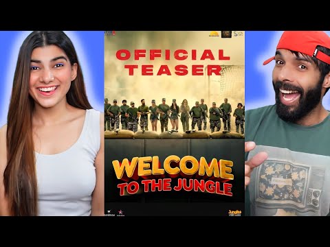 Welcome To The Jungle - Official Teaser Reaction | In Cinemas | 26th June 2026