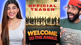 Welcome To The Jungle - Official Teaser Reaction | In Cinemas | 26th June 2026