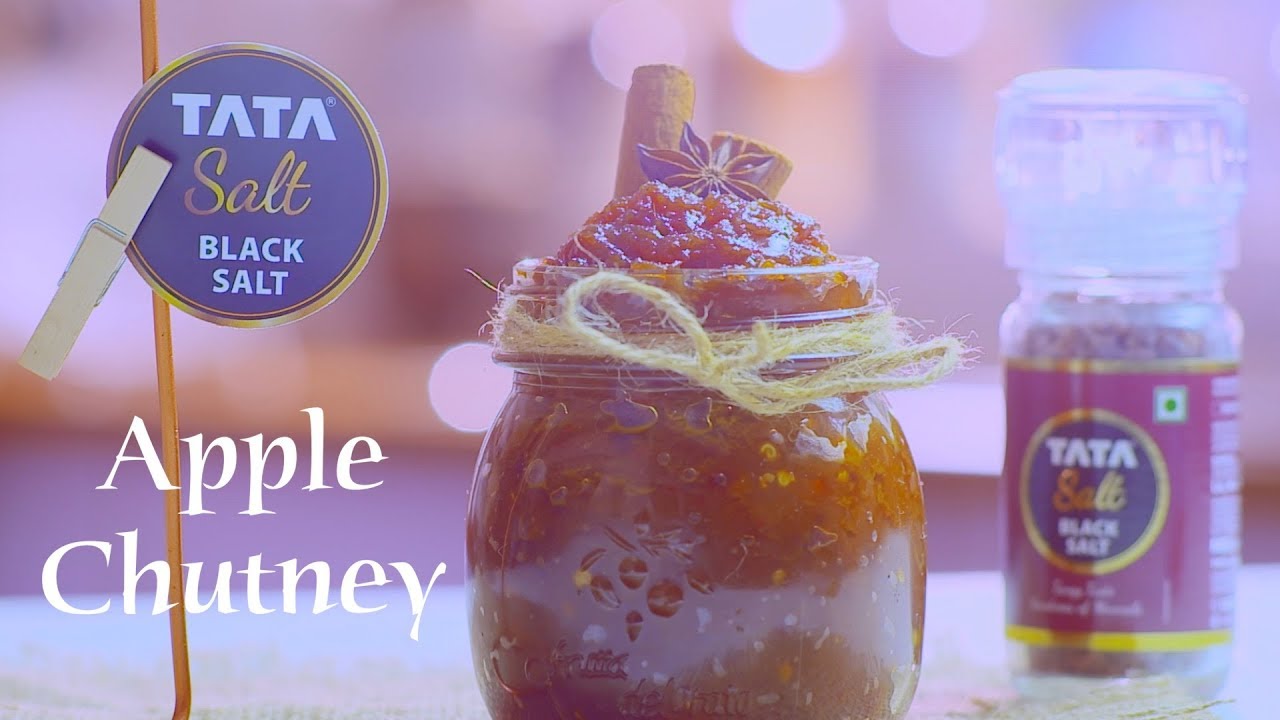 Spiced Apple Chutney Recipe | Quick & Easy Apple Chutney | How To Make Apple Chutney W/ Black Salt | India Food Network
