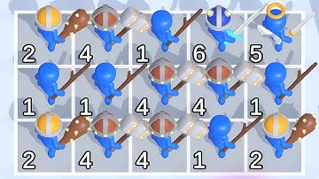 Merge Weapons: Battle Game 🌟🌟 -🌟🌟 All Levels Gameplay Android,ios