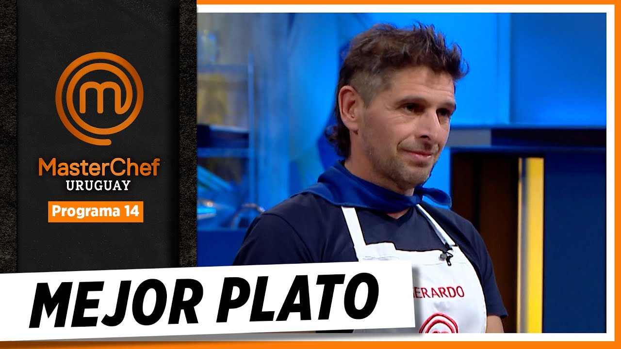 ¡Gerardo ganó el Mejor Plato de la noche!