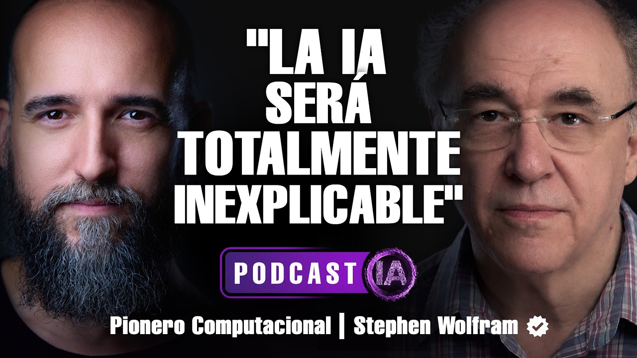 Nunca podremos controlar una IA realmente poderosa - Stephen Wolfram