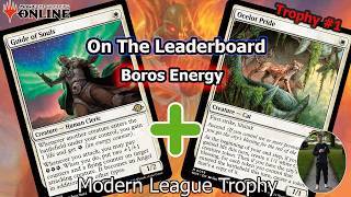 ON THE BOARD! TROPHY #1 | Modern League with Boros Energy | Magic Online