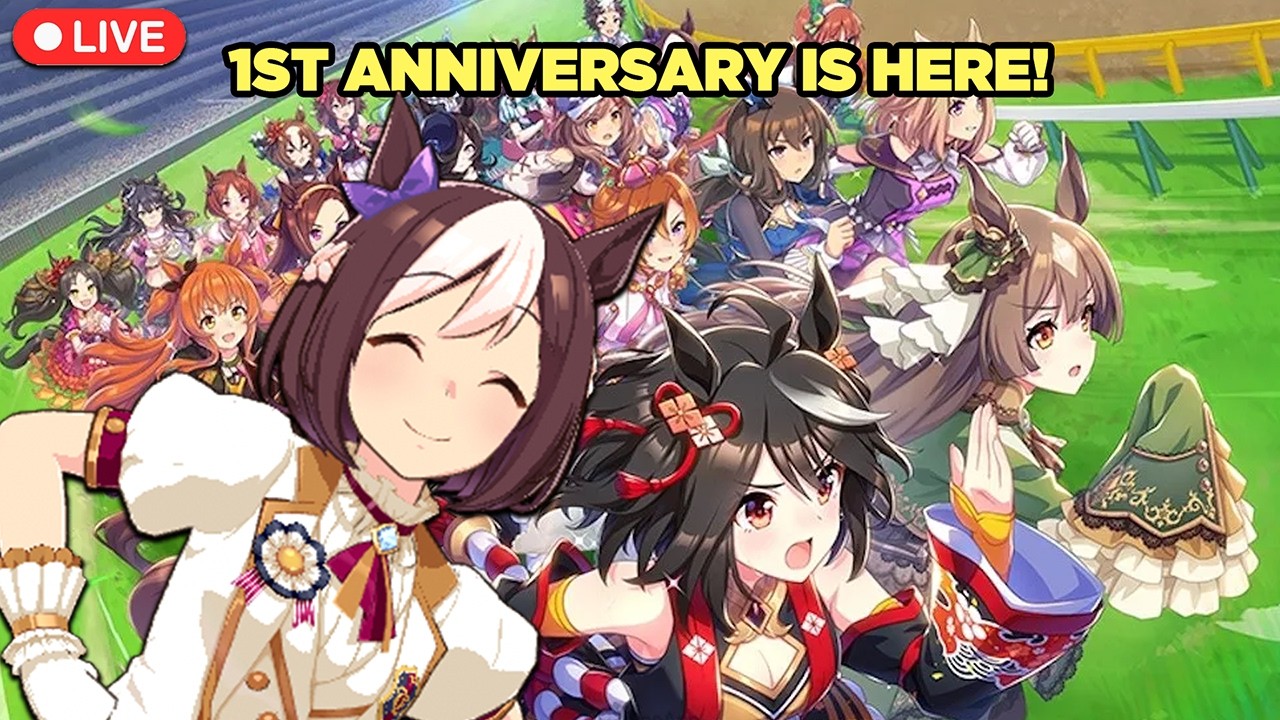 🔴 [LIVE] - 1ST ANNIVERSARY IS HERE! ➡️ MORE AQUARIUS CUP RUNS | Umamusume: Pretty Derby