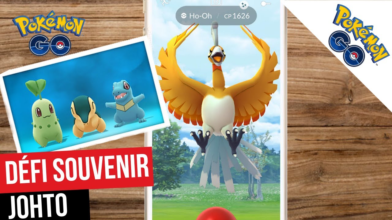 Pokémon GO La nouvelle quête souvenir 2020 de Johto ? A faire de la