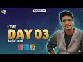 🔥Day 03 of 50 Days to Become a Frontend Animation Expert | GSAP + JavaScript Live Series