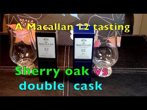 Macallan whisky Double cask vs sherry oak cask - YouTube