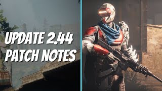 Update 2.44 Details | March 10th Hotfix 4.0.0.3 | Destiny 2