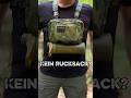 Eigentlich brauche ich keinen Rucksack