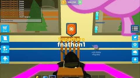 Super Power Fighting Simulator: I got E-Class!!!