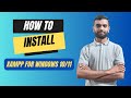 How to install xampp for windows 11||xampp server setup on localhost