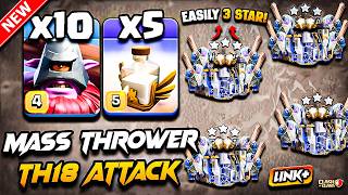 Th18 THROWER Attack With REVIVE (Town Hall 18) Best TH18 Attack Strategy With THROWER Clash of Clans
